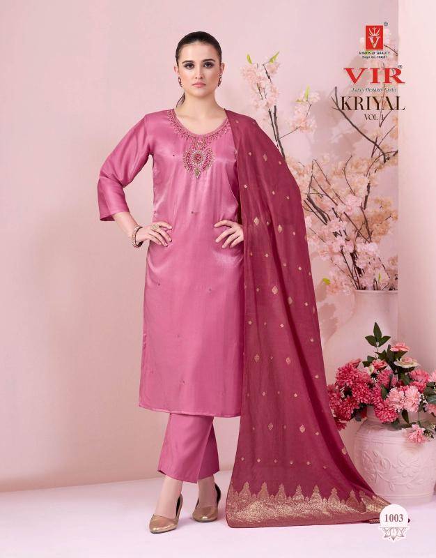 Vir kriya vol 1 Ladies kurti wholesale